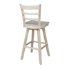 International Concepts Emily Bar Height Stool, 30" Seat Height, with Swivel, Unfinished S-6173SW